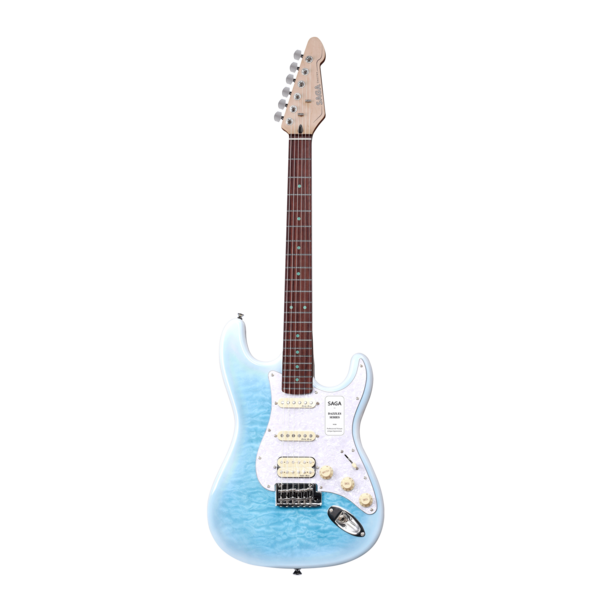 Saga Dazzles Cosmic Ocean HSS gitara elektryczna