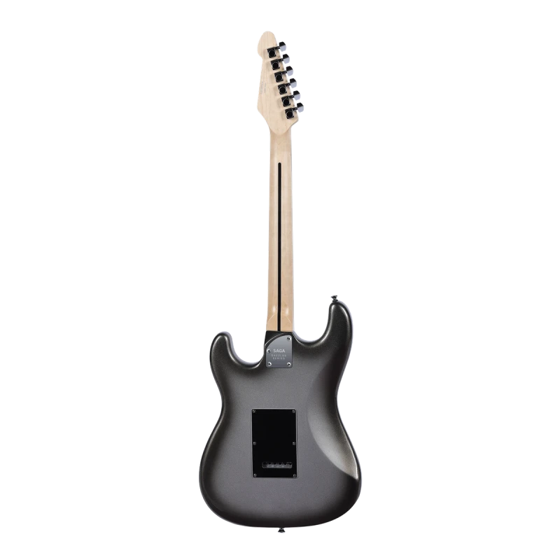 Gitara elektryczna SAGA Dazzles Mercury Gray (HSS)