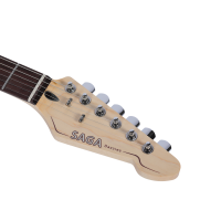 Gitara elektryczna SAGA Dazzles Mercury Gray (HSS)