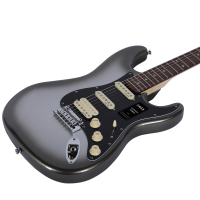 Gitara elektryczna SAGA Dazzles Mercury Gray (HSS)