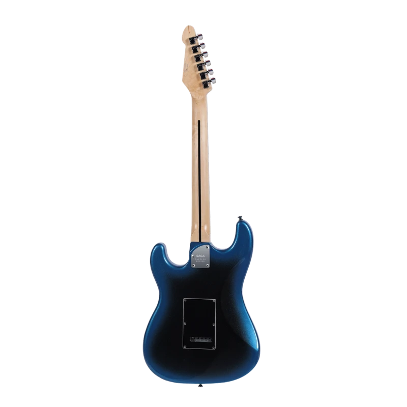 Gitara elektryczna SAGA Dazzles Dark Night Blue (HSS)