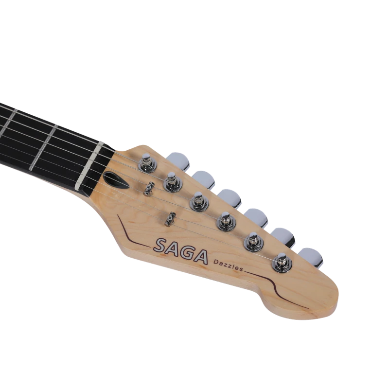 Gitara elektryczna SAGA Dazzles Dark Night Blue (HSS)