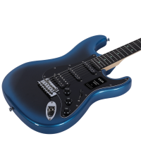 Gitara elektryczna SAGA Dazzles Dark Night Blue (HSS)