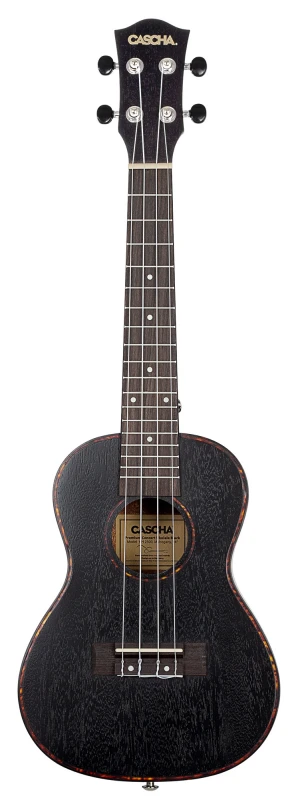 CASCHA HH 2300 PREMIUM SET CZARNE UKULELE KONCERTOWE