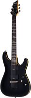 SCHECTER DEMON 6 AGED BLACK SATIN CZARNA GITARA ELEKTRYCZNA