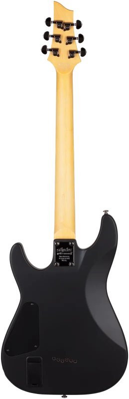 SCHECTER DEMON 6 AGED BLACK SATIN CZARNA GITARA ELEKTRYCZNA