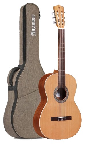 ALHAMBRA Z-NATURE ABETO Z POKROWCEM 10mm GITARA KLASYCZNA TOP LITY ŚWIERK