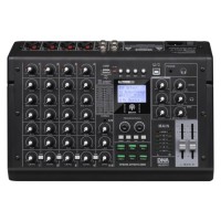 DNA MIX-EFF 6 ANALOGOWY MISKER DZWIĘKU 6 KANAŁÓW USB MP3 BLUETOOTH PHANTOM +48V DSP EQ EFEKTY