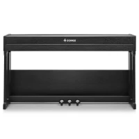 DONNER DDP-90 PRO BLACK CZARNE PIANINO CYFROWE 88 KLAWISZY WAŻONA KLAWIATURA EC7309