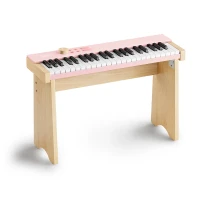 DONNER KIDO V-10 LIGHT PINK RÓŻOWE PIANINO CYFROWE DLA DZIECI 32 KLAWISZE Z NOGAMI EC7540