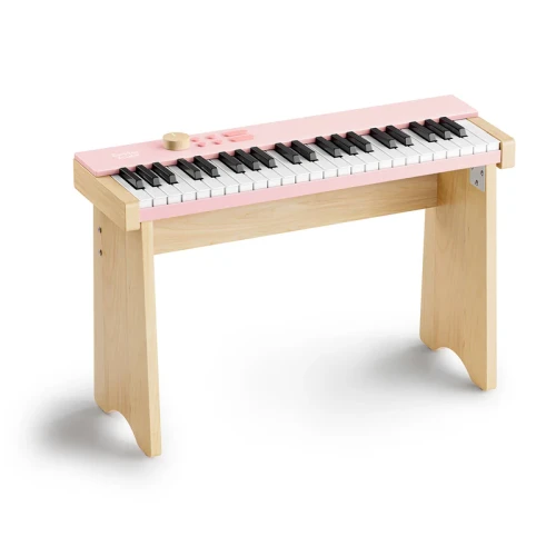 DONNER KIDO V-10 LIGHT PINK RÓŻOWE PIANINO CYFROWE DLA DZIECI 32 KLAWISZE Z NOGAMI EC7540
