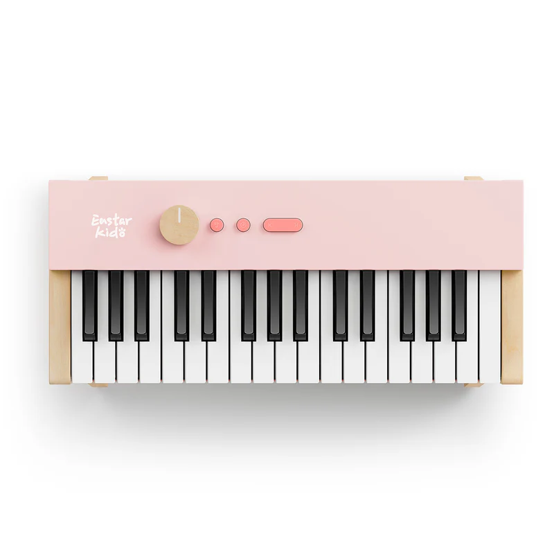 DONNER KIDO V-10 LIGHT PINK RÓŻOWE PIANINO CYFROWE DLA DZIECI 32 KLAWISZE Z NOGAMI EC7540