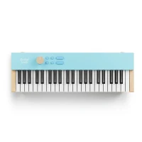 DONNER KIDO V-20 LIGHT BLUE NIEBIESKIE PIANINO CYFROWE DLA DZIECI 44 KLAWISZE Z NOGAMI EC7542