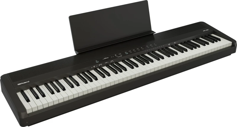 ROLAND FP-40 BK CZARNE STAGE PIANO 88 KLAWISZY WAŻONA KLAWIATURA WIFI BLUETOOTH MIDI USB