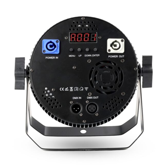 LIGHT4ME ALU TETRA RGBW PAR 18x10W REFLEKTOR SCENICZNY LED DMX