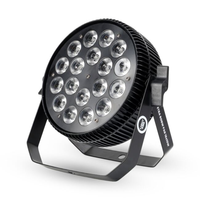 LIGHT4ME ALU TETRA RGBW PAR 18x10W REFLEKTOR SCENICZNY LED DMX