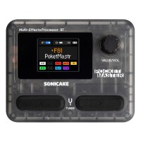 SONICAKE QME-10TBK POCKET MASTER CZARNY TRANSPARENTNY MULTIEFEKT GITAROWY PROCESOR