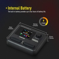 SONICAKE QME-10TBK POCKET MASTER CZARNY TRANSPARENTNY MULTIEFEKT GITAROWY PROCESOR