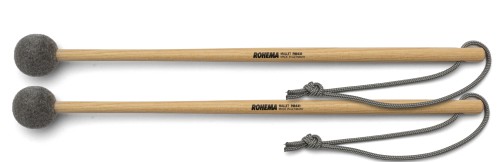ROHEMA PM431 GREY PERCUSSION MALLETS PAŁKI DO TOMÓW SZARE