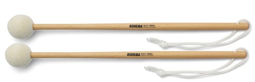 ROHEMA PM432 WHITE PERCUSSION MALLETS PAŁKI DO TOMÓW BIAŁE