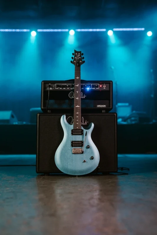 PRS SE CE 24 Standard Satin 2026 Ice Blue Metallic - gitara elektryczna