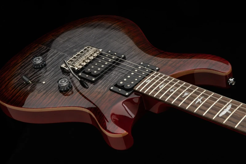 PRS SE Custom 24 2026 Charcoal Cherry Burst - gitara elektryczna
