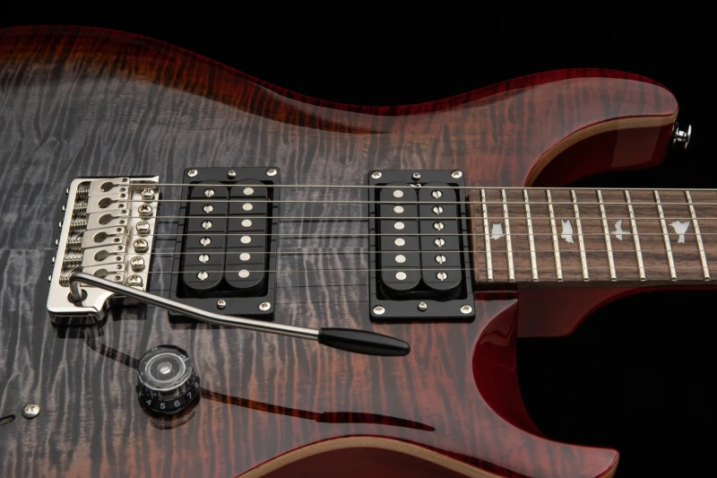 PRS SE Custom 24 2026 Charcoal Cherry Burst - gitara elektryczna