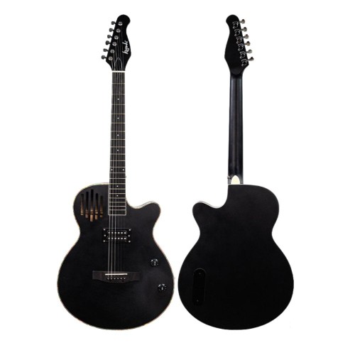 Gitara elektryczna hybrydowa 2 w 1 Kazuki AKZ-SA-40-BK