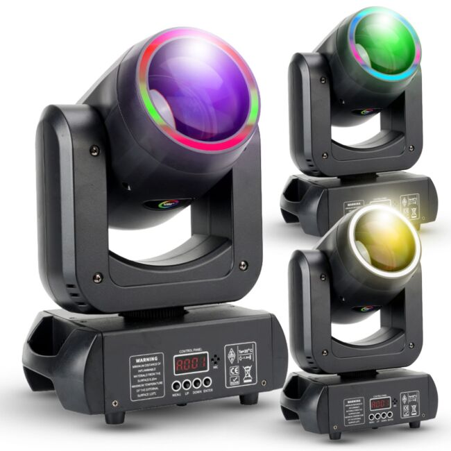 LIGHT4ME MH BEAM 150 RING głowica ruchoma beam ośw