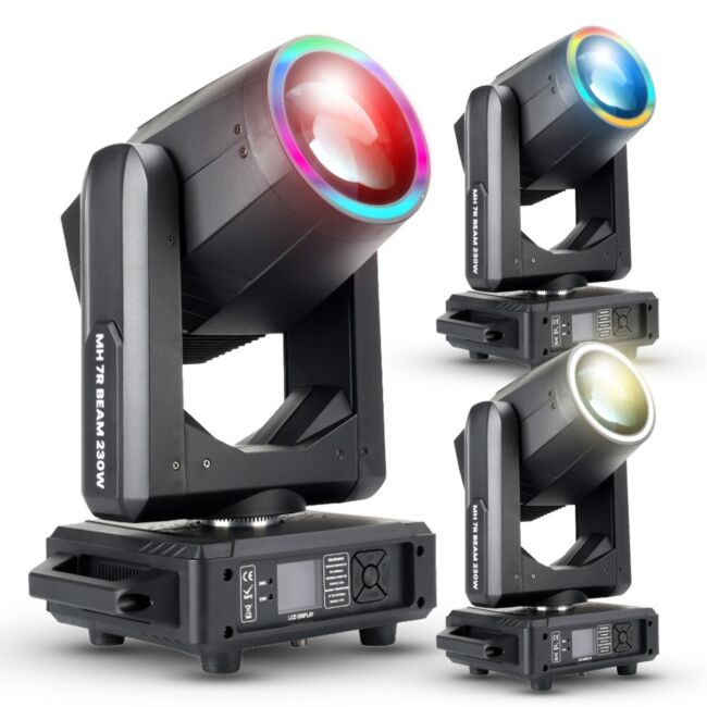 LIGHT4ME MH 7R BEAM 230W głowica ruchoma beam lamp