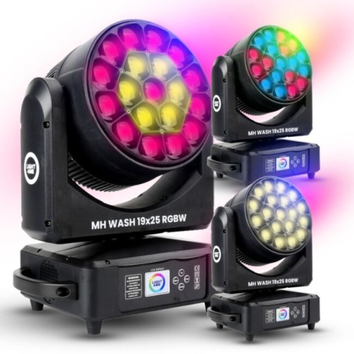 LIGHT4ME MH WASH 19x25 RGBW głowica ruchoma wash o
