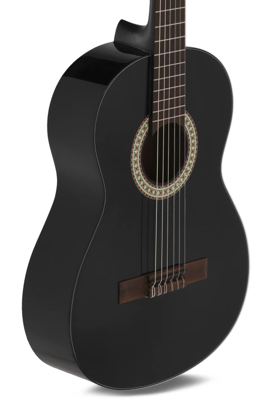 MANUEL RODRIGUEZ ESTUDIO 3/4 BK CZARNA GITARA KLASYCZNA MR500122