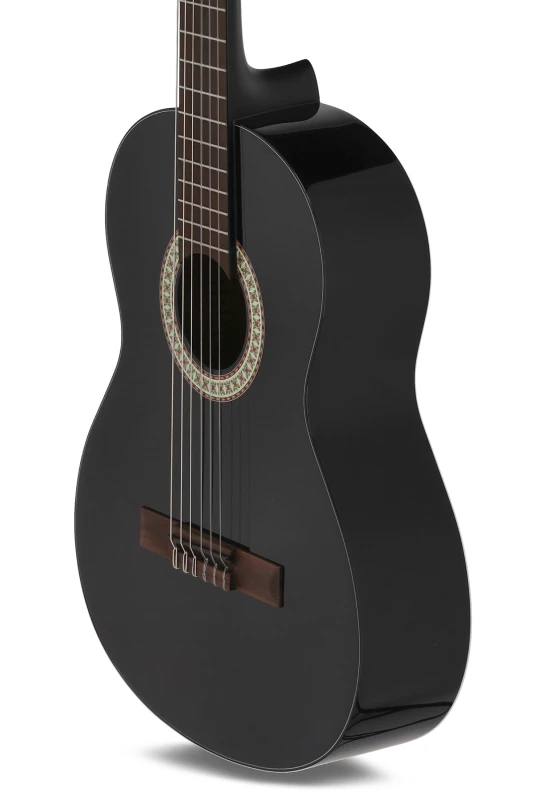 MANUEL RODRIGUEZ ESTUDIO 3/4 BK CZARNA GITARA KLASYCZNA MR500122