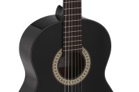 MANUEL RODRIGUEZ ESTUDIO 3/4 BK CZARNA GITARA KLASYCZNA MR500122