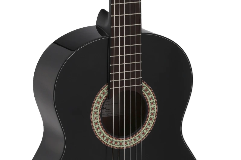MANUEL RODRIGUEZ ESTUDIO 3/4 BK CZARNA GITARA KLASYCZNA MR500122