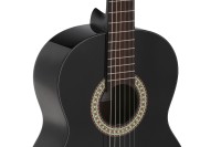 MANUEL RODRIGUEZ ESTUDIO 4/4 BK CZARNA GITARA KLASYCZNA MR500142