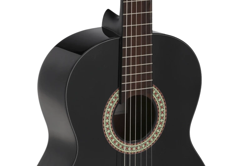MANUEL RODRIGUEZ ESTUDIO 4/4 BK CZARNA GITARA KLASYCZNA MR500142