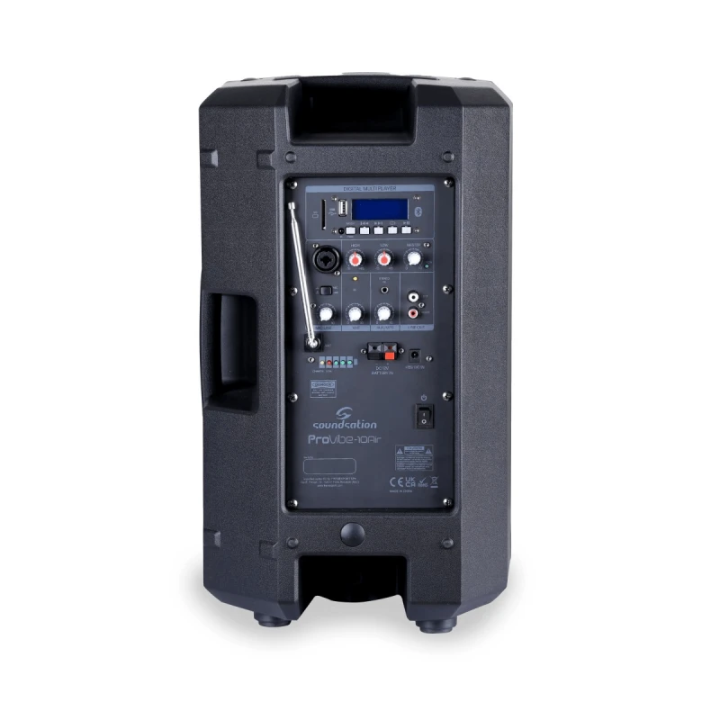 SOUNDSATION PROVIBE 10AIR KOLUMNA AKTYWNA AKUMULATOR MIKROFON MP3 USB SD BLUETOOTH