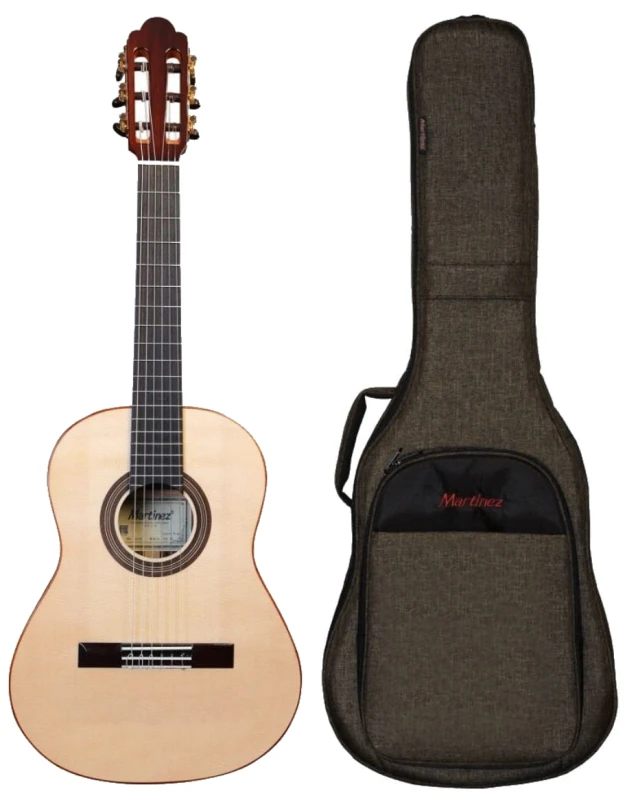 MARTINEZ TORRES KIDS JUN RS ŚWIERK GITARA KLASYCZNA 3/4 Z POKROWCEM M20mm