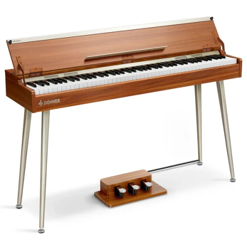 DONNER DDP-80 PLUS RETRO WOOD PIANINO CYFROWE WAŻONA KLAWIATURA 88 KLAWISZY