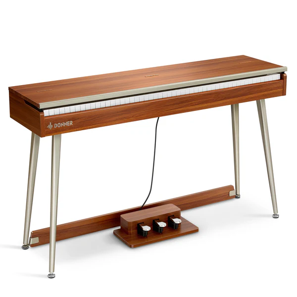 DONNER DDP-80 PLUS RETRO WOOD PIANINO CYFROWE WAŻONA KLAWIATURA 88 KLAWISZY