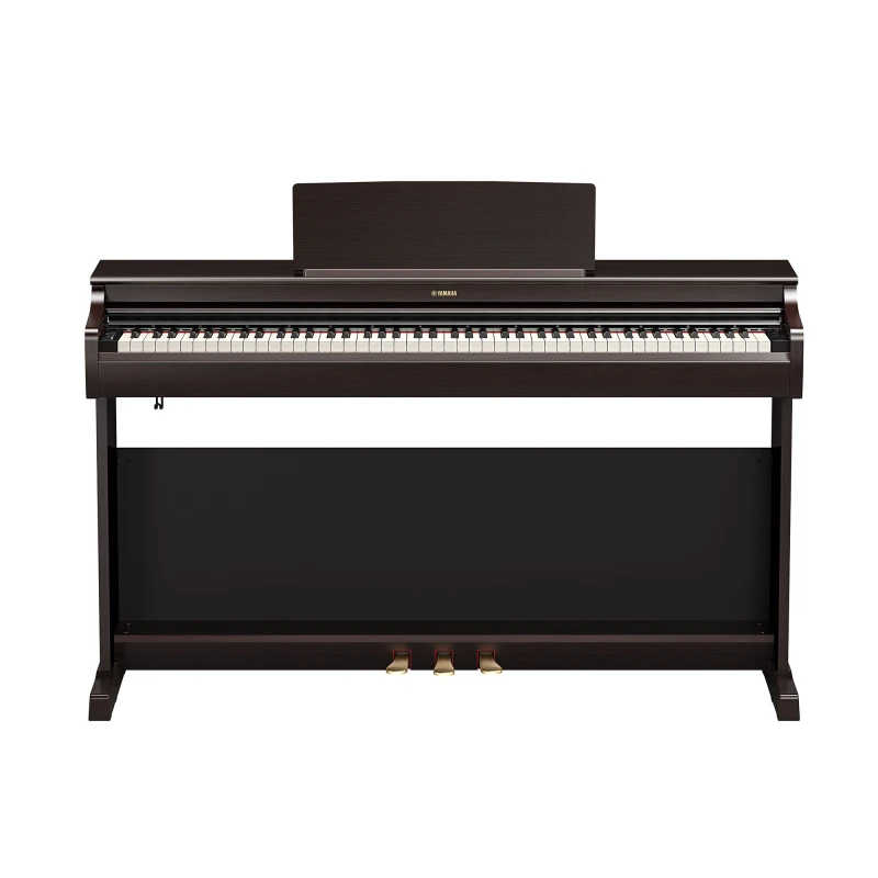 YAMAHA YDP-166R PIANINO CYFROWE 88 KLAWISZY WAŻONA KLAWIATURA BRĄZ ROSEWOOD