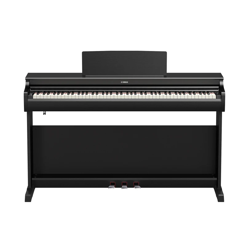 YAMAHA YDP-166B CZARNE PIANINO CYFROWE 88 KLAWISZY WAŻONA KLAWIATURA