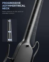 DONNER HUSH-X BLACK CZARNA GITARA ELEKTRYCZNA EC6810