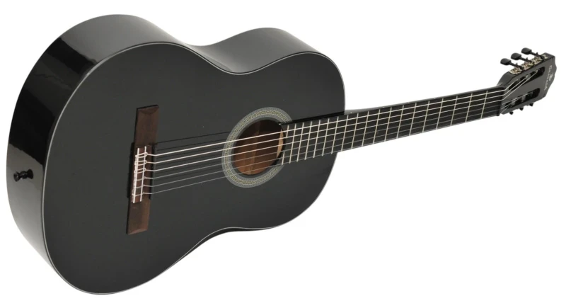 GRANADA CLASSIC V2 1/2 BK CZARNA GITARA KLASYCZNA SPANISH SPIRIT ZESTAW