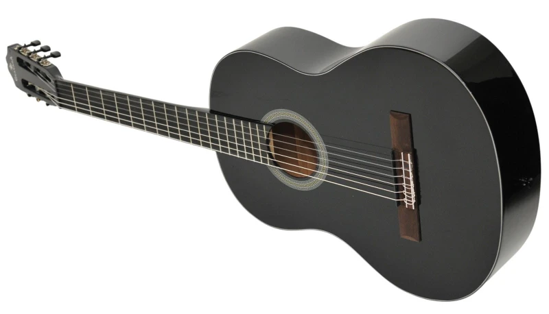 GRANADA CLASSIC V2 1/2 BK CZARNA GITARA KLASYCZNA SPANISH SPIRIT ZESTAW