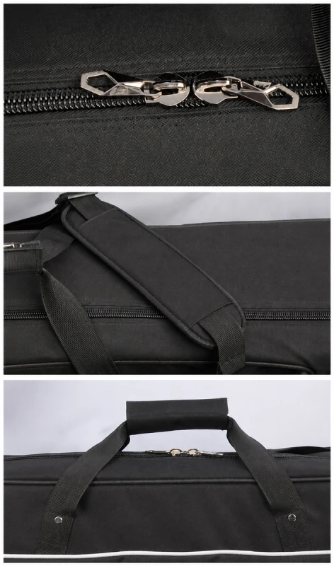 HARD BAG JC100-BLACK CZARNY POKROWIEC NA STAGE PIANO 88 KLAWISZY