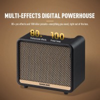 SONICAKE QAM-20 AMPCUBE WZMACNIACZ GITAROWY COMBO EFEKTY RYTMY BLUETOOTH