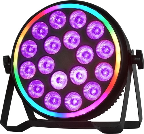 FRACTAL CANDY PAR 18x10W PAR LED 4w1 RGBW RING DMX