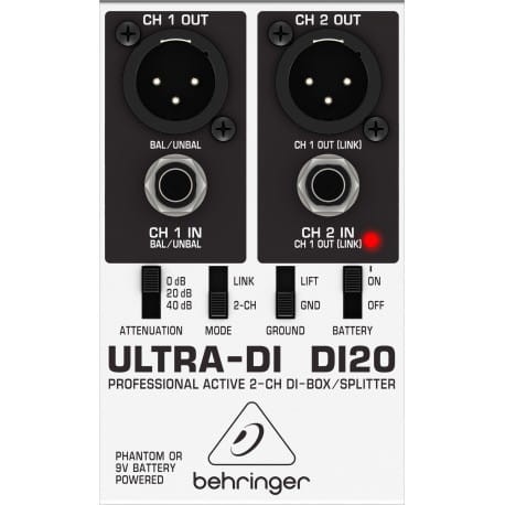 BEHRINGER DI20 DI-BOX AKTYWNY
